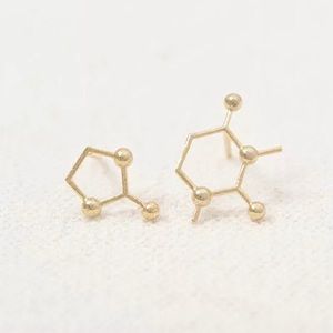 “Espresso Yourself” Coffee Caffeine Molecule Ear